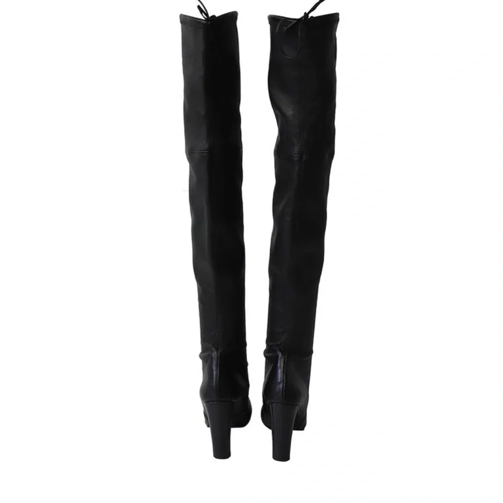 Stuart Weitzman Highland Over-The-Knee Leather Boots